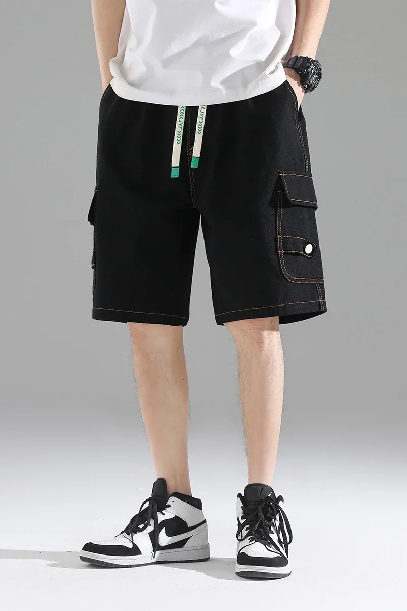 Summer Cargo Shorts Men Overzied Fitness Gym Casual Elastic Waist Sportswear Shorts Male Knee Length Male Shorts Oversized 8XL
Summer Cargo Shorts Men Overzied Fitness Gym Casual Elastic Waist Sportswear Shorts Male Knee Length Male Shorts Oversized 8XL