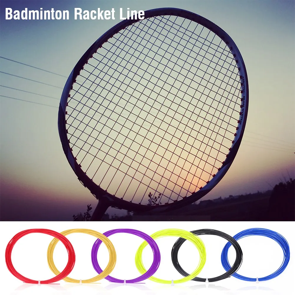 Badminton Accessory Badminton Racquet String 6Colors 10m Nylon High Flexibility Badminton Racket Racquet String Line
Badminton Accessory Badminton Racquet String 6Colors 10m Nylon High Flexibility Badminton Racket Racquet String Line