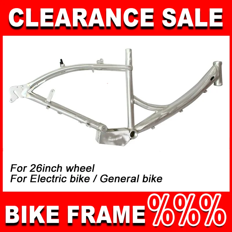 Bike Frame 26 inch Bike Rim Bicycle Frameset Aluminum alloy Cycling Accessories Parts Speed V brake Pieces 26" Ebike Adult
Bike Frame 26 inch Bike Rim Bicycle Frameset Aluminum alloy Cycling Accessories Parts Speed V brake Pieces 26" Ebike Adult