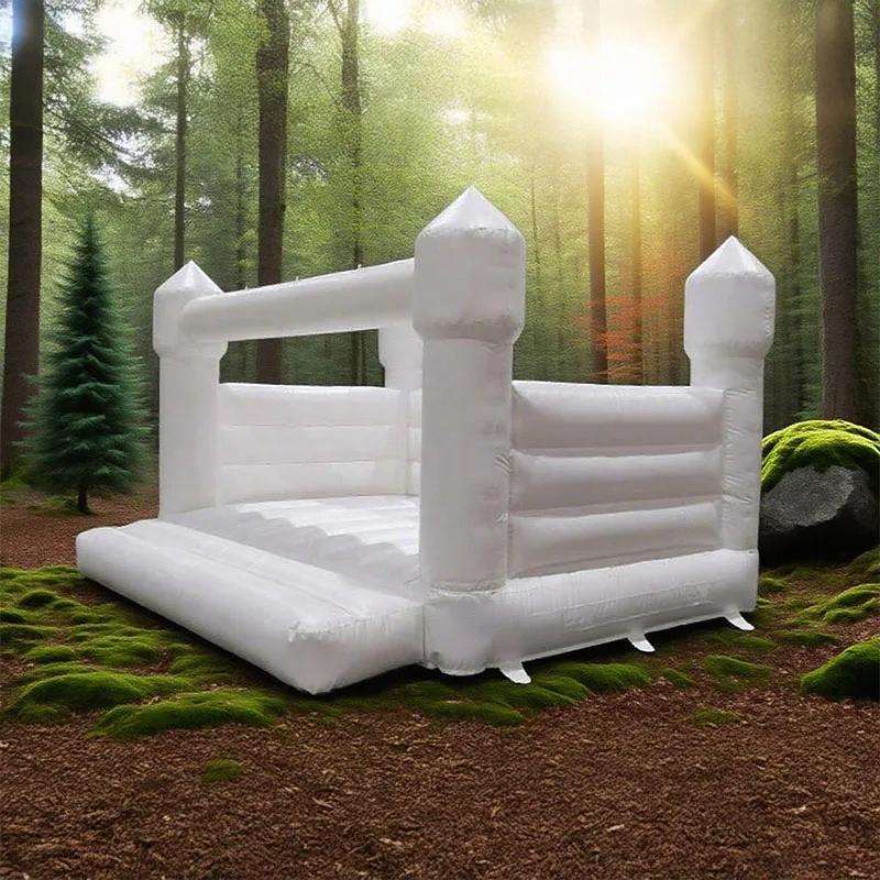 For Birthday Wedding Party inflatable mini white bouncer house for indoor play for Kids PVC Outdoor Jumping
For Birthday Wedding Party inflatable mini white bouncer house for indoor play for Kids PVC Outdoor Jumping
