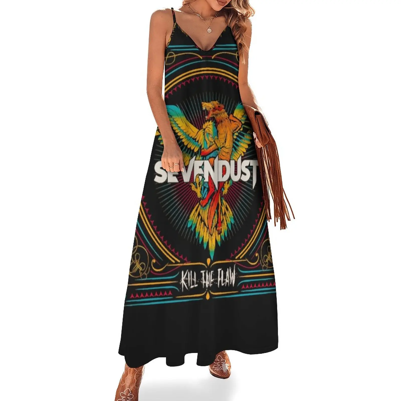 SEVENDUST Band Never waste energy Essential T-Shirt Sleeveless Dress Women's summer dress dress
SEVENDUST Band Never waste energy Essential T-Shirt Sleeveless Dress Women's summer dress dress