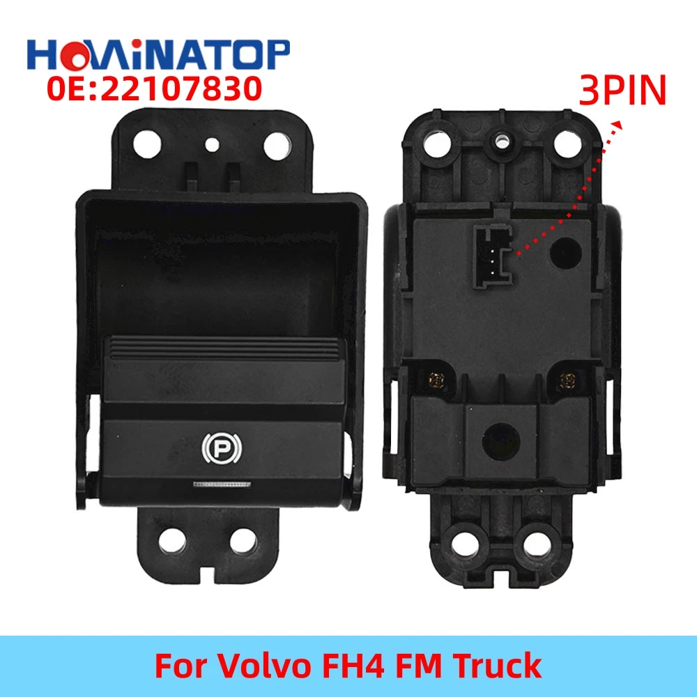 HOWINATOP 22107830 Parking Brake Switch Electronic Handbrake Button For Volvo FH4 FM Truck High Quality OEM Replacement
HOWINATOP 22107830 Parking Brake Switch Electronic Handbrake Button For Volvo FH4 FM Truck High Quality OEM Replacement