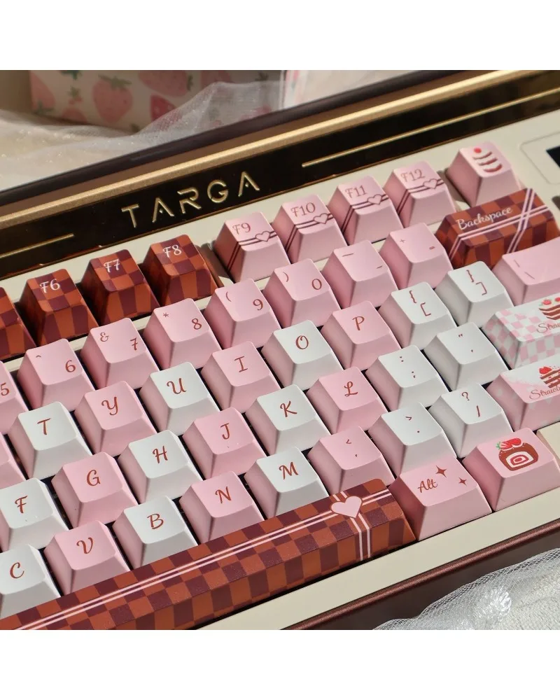 Qiaoqiao Cake Gift Box Cherry Original Keycaps Mechanical Keyboard Keycaps Five-sided Sublimation PBT
Qiaoqiao Cake Gift Box Cherry Original Keycaps Mechanical Keyboard Keycaps Five-sided Sublimation PBT