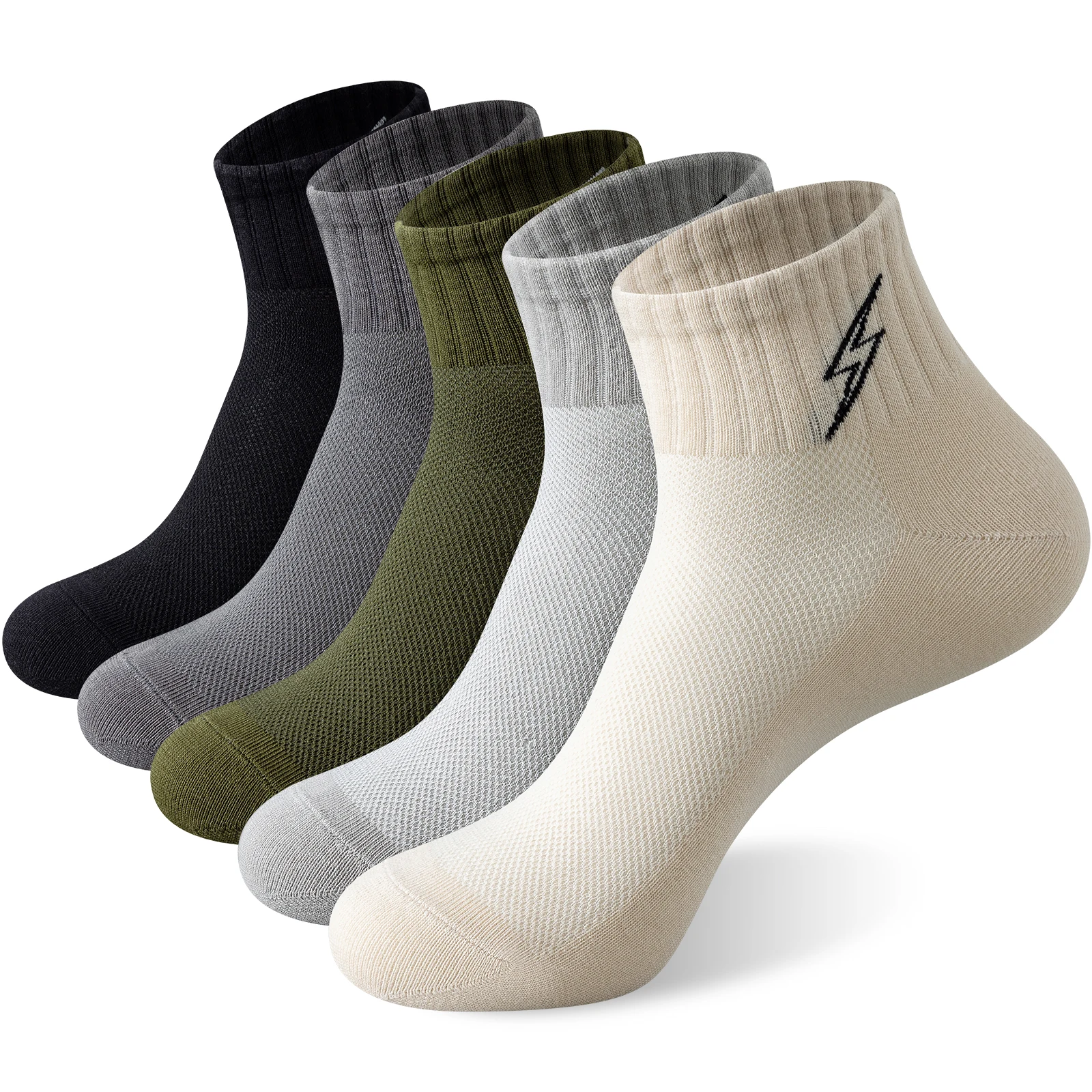 Cotton Cushion Socks Men Quarter Ankle Athletic Running Hiking Breathable Performance Ventilation Sports 5 Pairs
Cotton Cushion Socks Men Quarter Ankle Athletic Running Hiking Breathable Performance Ventilation Sports 5 Pairs