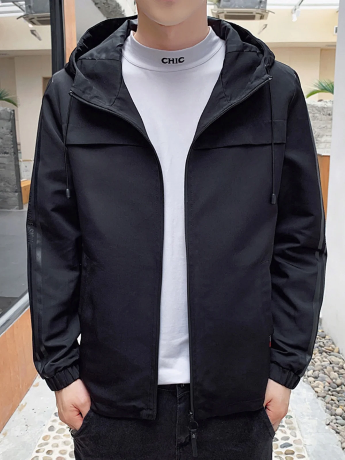 American Sle Outdoor Men's Jaet Oversize Couple Spring Autumn Hooded Windproof Polyester Nylon Cosite Fiber Long Sv...
American Sle Outdoor Men's Jaet Oversize Couple Spring Autumn Hooded Windproof Polyester Nylon Cosite Fiber Long Sv...