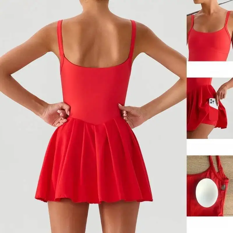 Женский костюм для йоги S с антибликовым основанием, красивое плиссированное платье с задним карманом, спортивная юбка для спорта на открытом воздухе, бега, тенниса
Женский костюм для йоги S с антибликовым основанием, красивое плиссированное платье с задним карманом, спортивная юбка для спорта на открытом воздухе, бега, тенниса