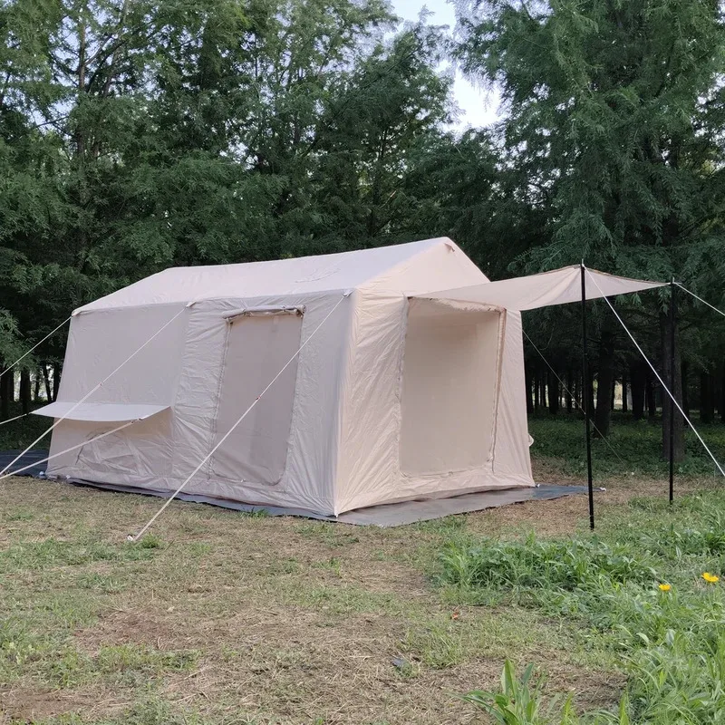 Triangle UV Protection Infla Tent - Por Pop up Tent for Outdoor Camping, Hiking, Picnic
Triangle UV Protection Infla Tent - Por Pop up Tent for Outdoor Camping, Hiking, Picnic