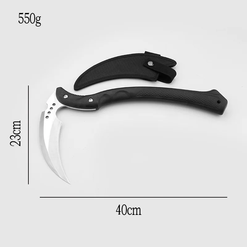 Outdoor Portable EDC Multifunctional Camping Tactical Sickle Axe, Fire Axe, Car Emergency Window Breaking Tool
Outdoor Portable EDC Multifunctional Camping Tactical Sickle Axe, Fire Axe, Car Emergency Window Breaking Tool