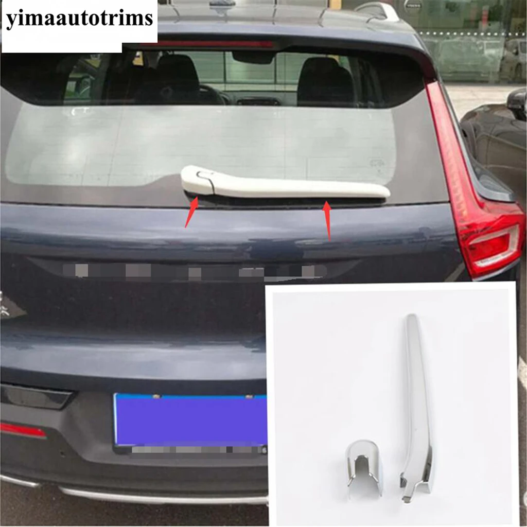 Rear Windshield Window Wiper Arm Decoration Protection Cover Trim For VOLVO XC40 2018 - 2024 ABS Chrome Accessories Exterior Kit
Rear Windshield Window Wiper Arm Decoration Protection Cover Trim For VOLVO XC40 2018 - 2024 ABS Chrome Accessories Exterior Kit