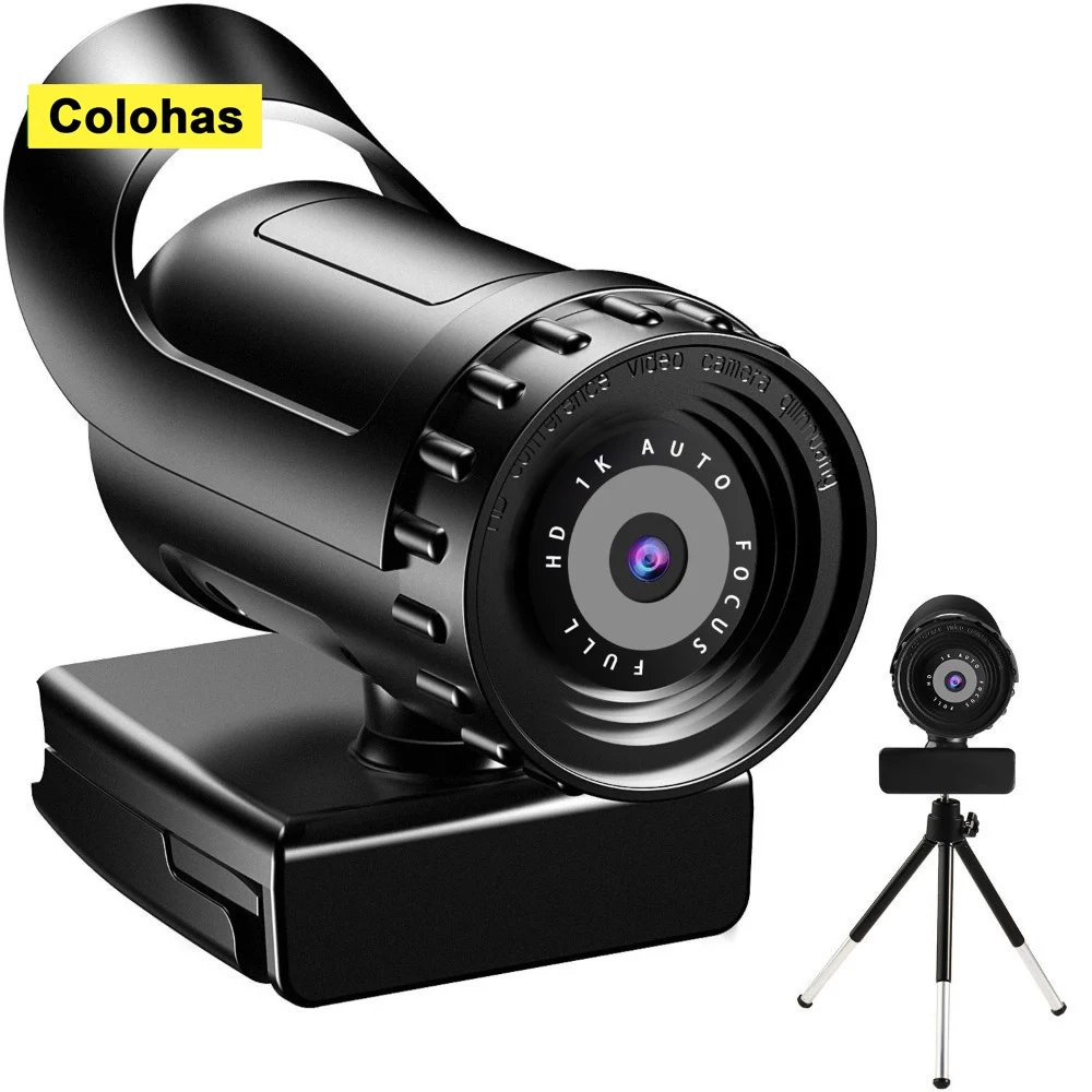 Webcam 4K 2K Auto Focus PC Web Cam Full HD 1080P Wide Angle Beauty Camera with Microphone for Live Streaming Video Conference
Webcam 4K 2K Auto Focus PC Web Cam Full HD 1080P Wide Angle Beauty Camera with Microphone for Live Streaming Video Conference