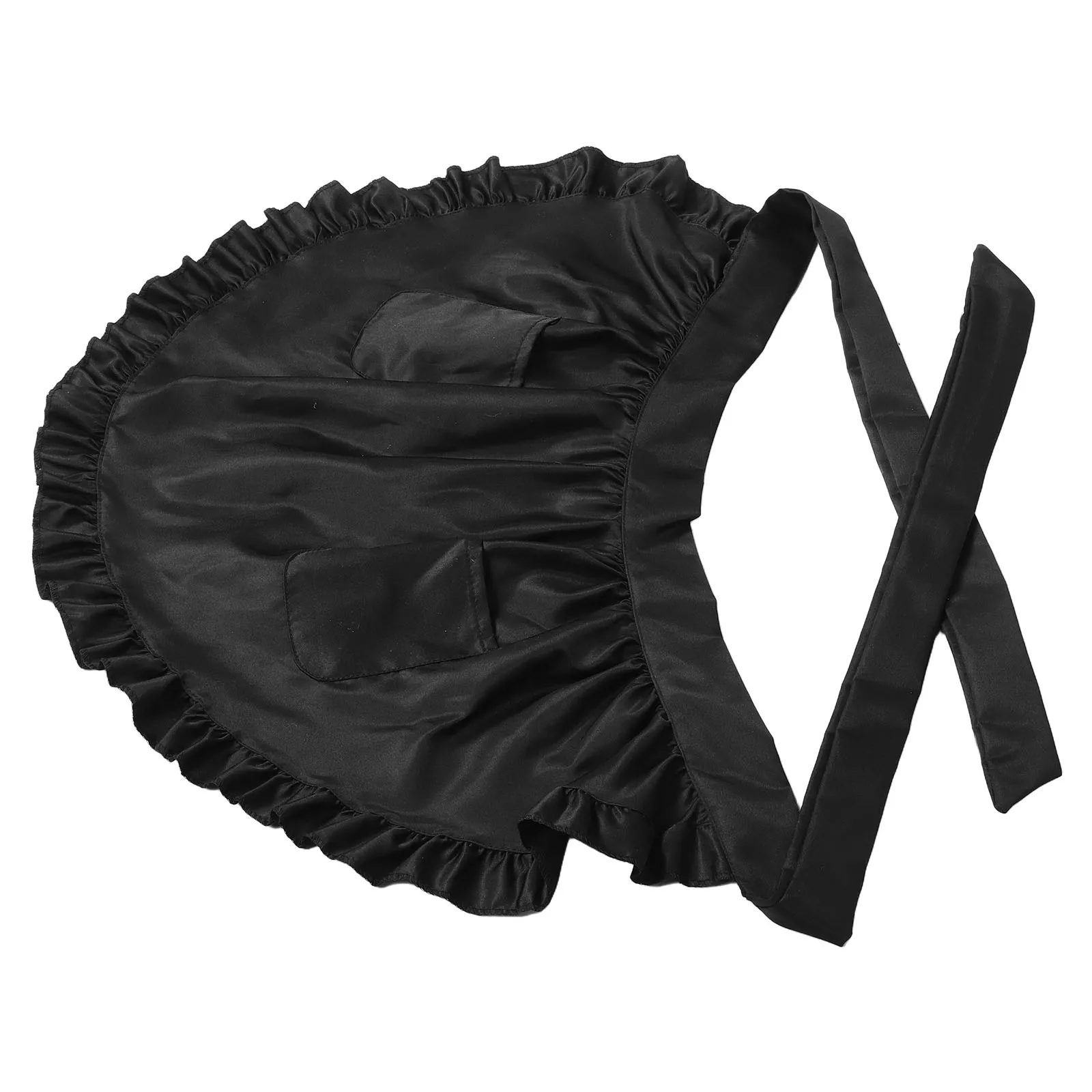 Ruffled Apron Black Waist Women Half Vintage Kitchen Polyester Lace Edge Pocket Server Maid Bartender Waitress Cook Waterproof
Ruffled Apron Black Waist Women Half Vintage Kitchen Polyester Lace Edge Pocket Server Maid Bartender Waitress Cook Waterproof