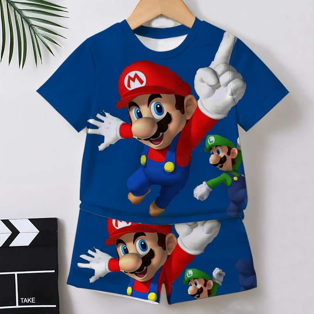 Child Game Mario Bros T Shirt Kids Boy Cartoon Clothes Tops Tees Boys T-shirt Luigi Mario T-shirts Children's Short Sleeve
Child Game Mario Bros T Shirt Kids Boy Cartoon Clothes Tops Tees Boys T-shirt Luigi Mario T-shirts Children's Short Sleeve
