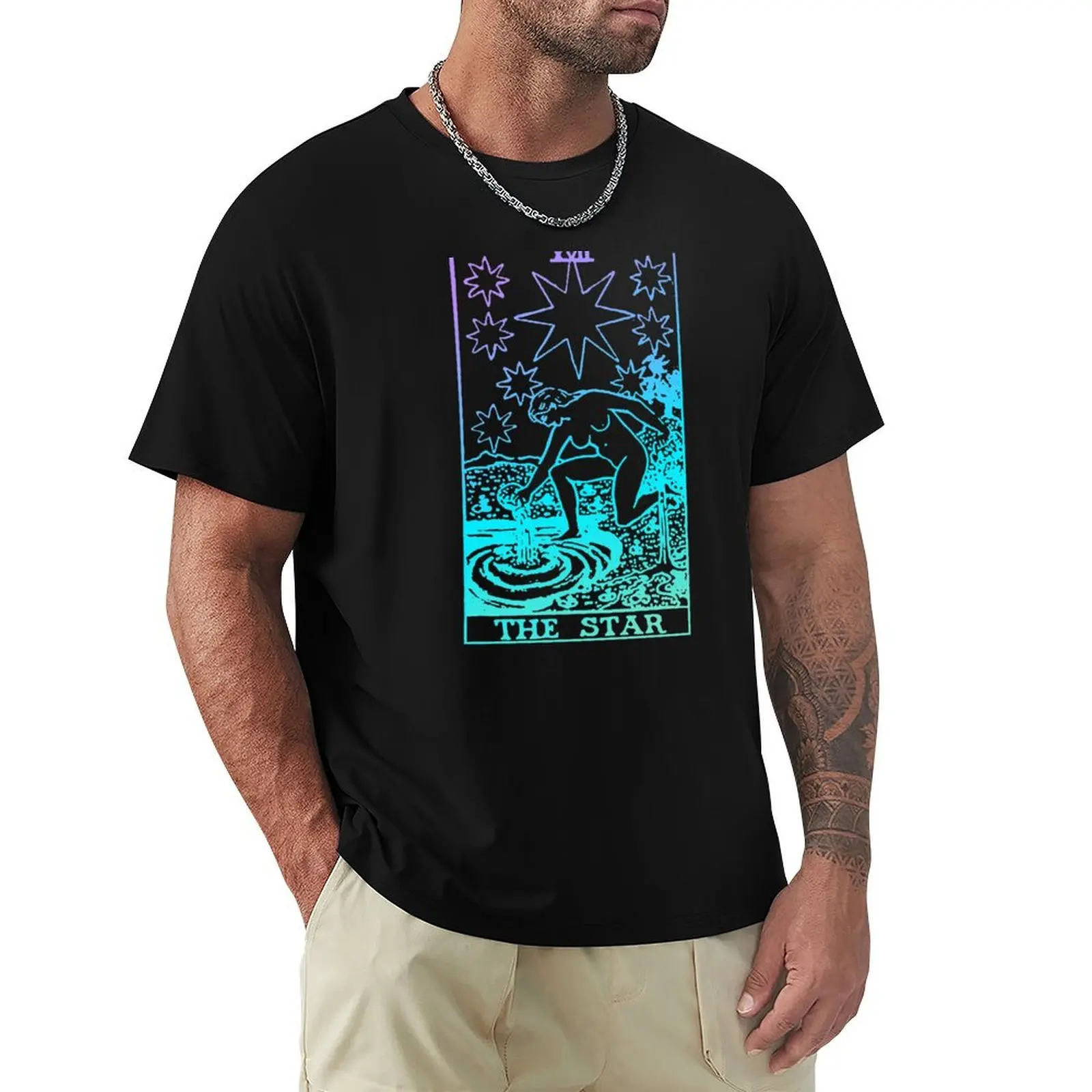The Star Tarot Card Rider Waite Witchy T-Shirt shirts graphic oversized graphic tee men graphic t shirts
The Star Tarot Card Rider Waite Witchy T-Shirt shirts graphic oversized graphic tee men graphic t shirts