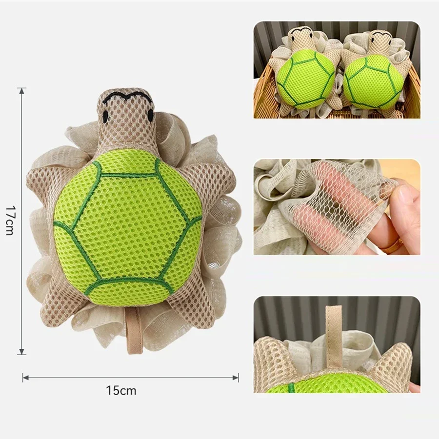 Cute Cartoon Bath Pouf, Shower Sponge Scrubber Loofah for Gentle Exfoliating & Rich Lather
Cute Cartoon Bath Pouf, Shower Sponge Scrubber Loofah for Gentle Exfoliating & Rich Lather