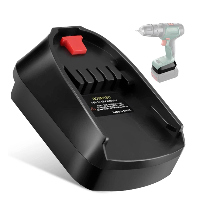 Battery Adapter for Bosch 18V Li-ion Battery BAT618 on Home Lithium Electrical Power Tool Replace All 18V BOSB18C Adapter Use
Battery Adapter for Bosch 18V Li-ion Battery BAT618 on Home Lithium Electrical Power Tool Replace All 18V BOSB18C Adapter Use