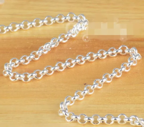 100% 999 pure silver chains necklace real silver sweater necklaces long chains 80cm
100% 999 pure silver chains necklace real silver sweater necklaces long chains 80cm