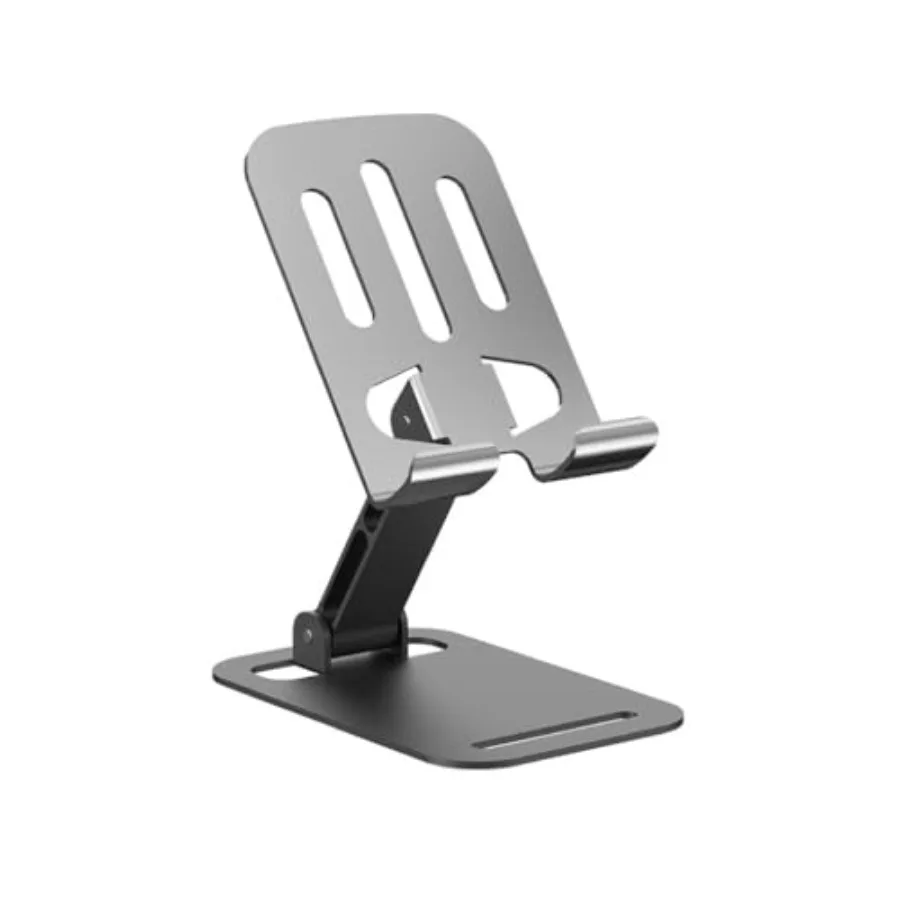Universal Metal Cell Phone Stand, Multi-Angel Adjustable 360° Rotation Non-Slip Metal Phone Stand Compatible with iPhone 16/15/
Universal Metal Cell Phone Stand, Multi-Angel Adjustable 360° Rotation Non-Slip Metal Phone Stand Compatible with iPhone 16/15/