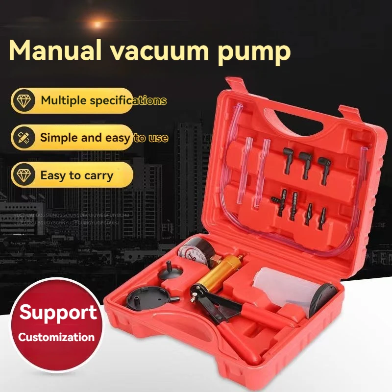 Auto Air Conditioning Oil Pumping Manual Vacuum Pump Brake Replacement Oil Vacuum Pump Powerful Oil Suction Tool
Auto Air Conditioning Oil Pumping Manual Vacuum Pump Brake Replacement Oil Vacuum Pump Powerful Oil Suction Tool