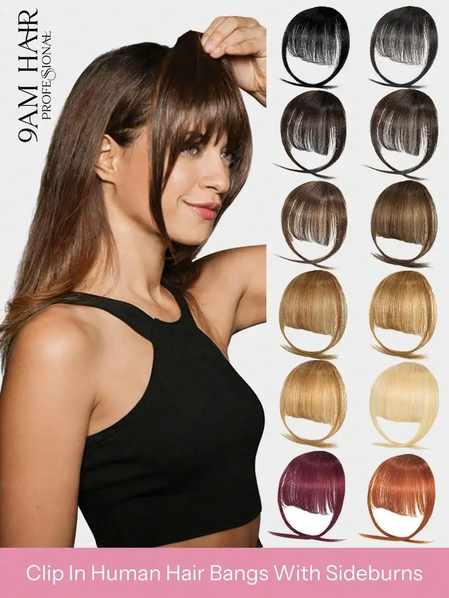 O-Shape Natural Black Straight Human Hair Topper With Bangs - 8" & 10" Real Human Hair Extensions For Thin Hair, Unisex Natural Look Hairpiece For All Ethnicities
O-Shape Natural Black Straight Human Hair Topper With Bangs - 8" & 10" Real Human Hair Extensions For Thin Hair, Unisex Natural Look Hairpiece For All Ethnicities