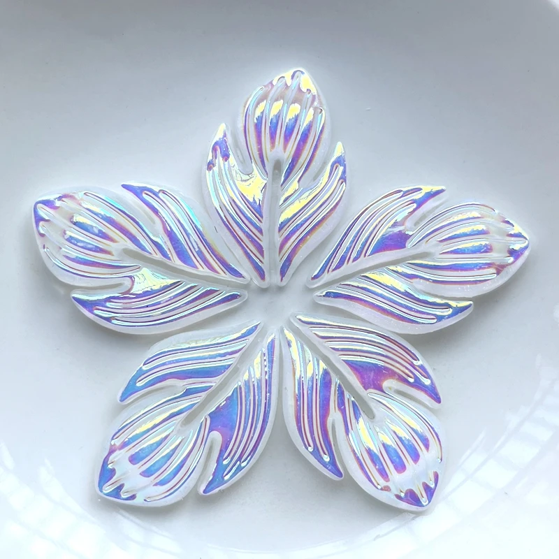 10pcs white ab feather resin flat back diy wedding decoration jewelry scrapbook resin crafts appliques
10pcs white ab feather resin flat back diy wedding decoration jewelry scrapbook resin crafts appliques