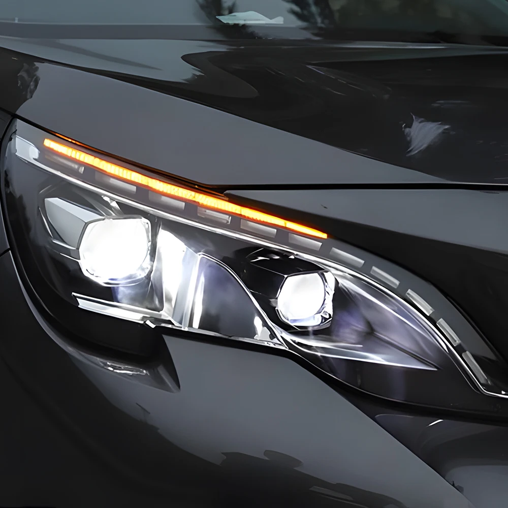 Car Front Lamps Assembly for 2017-2020 4008 5008 Upgrade High Quality LED Auto Headlight Bifocal Lens DRL Accessories
Car Front Lamps Assembly for 2017-2020 4008 5008 Upgrade High Quality LED Auto Headlight Bifocal Lens DRL Accessories