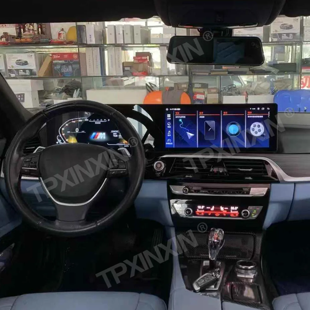 12.3 Inch Dual Screen Car Radio CarPlay Android 13 For BMW 5 Series 2009-2017 GPS Navigation Multimedia Player 4G WiFi Heat Unit
12.3 Inch Dual Screen Car Radio CarPlay Android 13 For BMW 5 Series 2009-2017 GPS Navigation Multimedia Player 4G WiFi Heat Unit