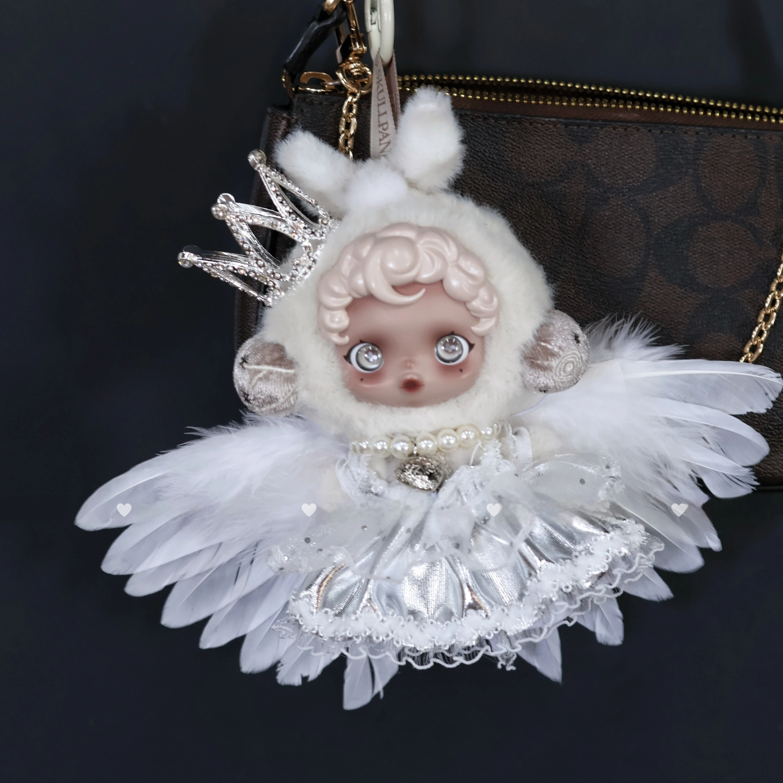 Original SP Guangzhi Garden Doll Clothes Crown Wings Silver Set Longwu Outfit Kisekae Dress Headwear for 10cm Plush Doll
Original SP Guangzhi Garden Doll Clothes Crown Wings Silver Set Longwu Outfit Kisekae Dress Headwear for 10cm Plush Doll
