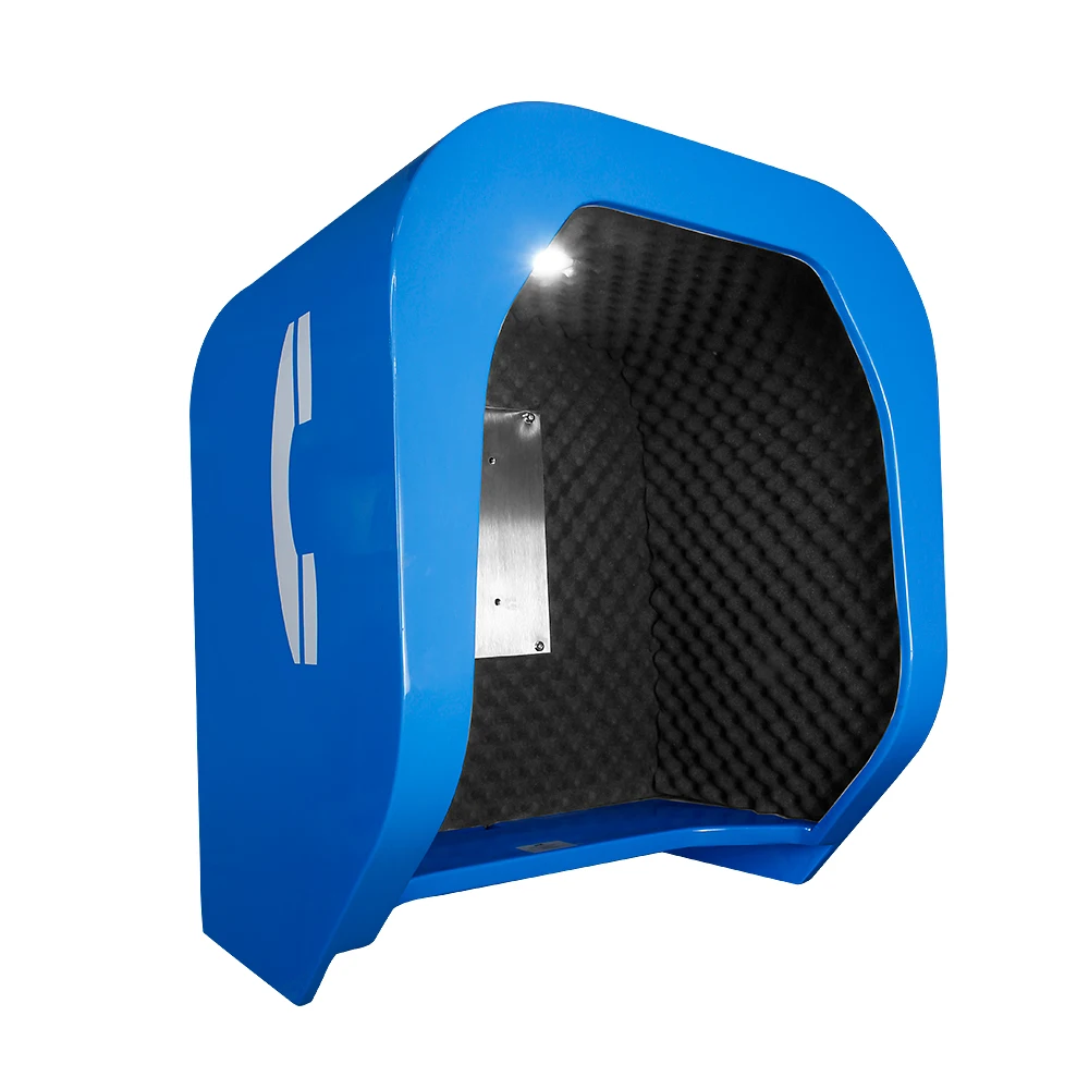 Wall mounted soundproof public glass metal cabinet telephone booth
Wall mounted soundproof public glass metal cabinet telephone booth