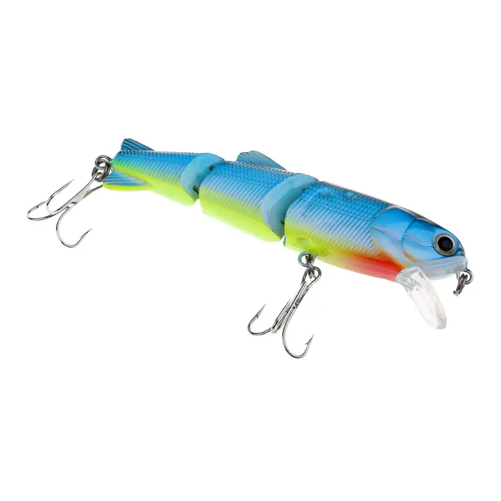 Multi Jointed Fishing Lure Realistic 3D Eyes Hard Swimbait Fishing Accessory for Sea River Kit
Multi Jointed Fishing Lure Realistic 3D Eyes Hard Swimbait Fishing Accessory for Sea River Kit