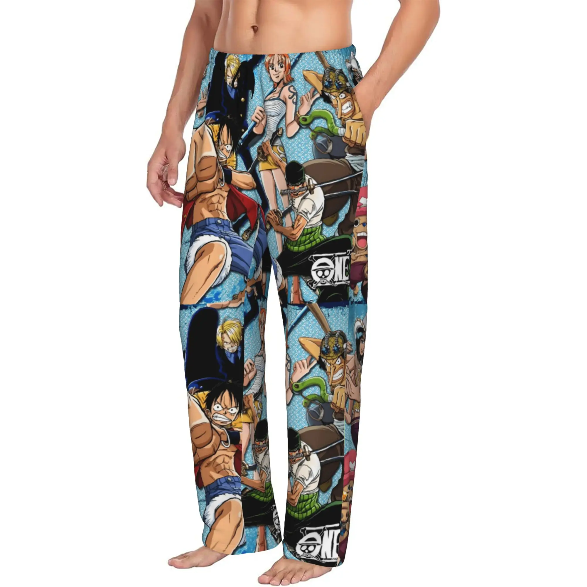Custom Men Chopper Mangas Comic Pajama Pants Printed Comics Sleep Sleepwear Bottoms with Pockets
Custom Men Chopper Mangas Comic Pajama Pants Printed Comics Sleep Sleepwear Bottoms with Pockets