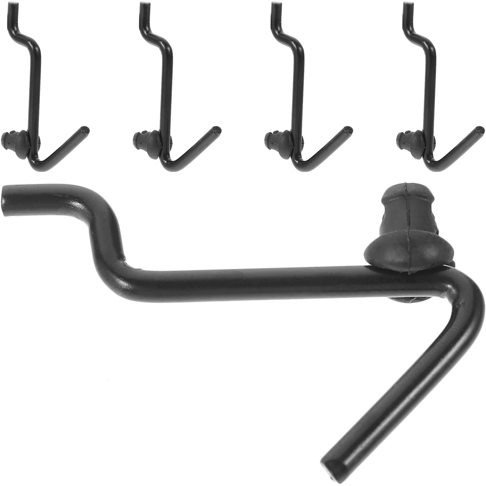 5 Black J-shaped Hooks 1 Inch for Pegboards Hang Jewelry Tools Keys Retail Items Fits 1/8 3/16 Pegboard Utility Tool Hook Kits
5 Black J-shaped Hooks 1 Inch for Pegboards Hang Jewelry Tools Keys Retail Items Fits 1/8 3/16 Pegboard Utility Tool Hook Kits