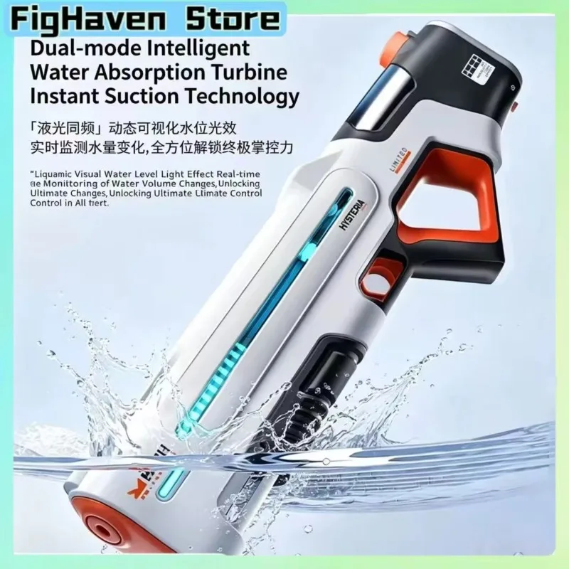 42cm Big Size Electric Water Blaster Auto Refill Water Rechargeable Battery Squirt Gun Outdoor Swimming Pool Beach Game Toy
42cm Big Size Electric Water Blaster Auto Refill Water Rechargeable Battery Squirt Gun Outdoor Swimming Pool Beach Game Toy