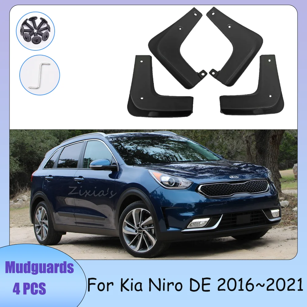 Car Wheel Mudquard For Kia Niro DE 2016~2021 2017 2018 2019 2020 Mud Flaps Skin Cover Guards Fenders Splash Parts Accessories
Car Wheel Mudquard For Kia Niro DE 2016~2021 2017 2018 2019 2020 Mud Flaps Skin Cover Guards Fenders Splash Parts Accessories