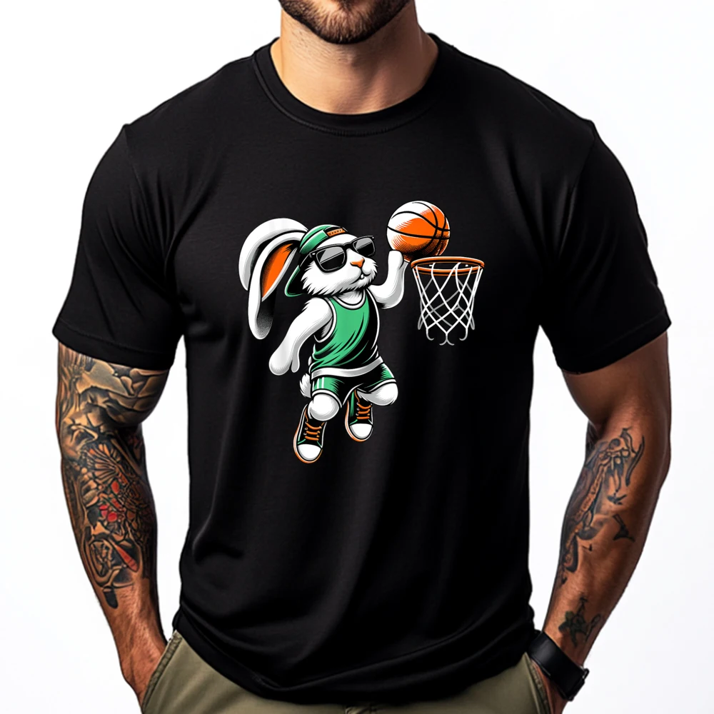 Boys Happy Easter Bunny Playing Basketball Easter Sport Vintage T Shirts Comfortable T Shirts For Men Punk Style
Boys Happy Easter Bunny Playing Basketball Easter Sport Vintage T Shirts Comfortable T Shirts For Men Punk Style