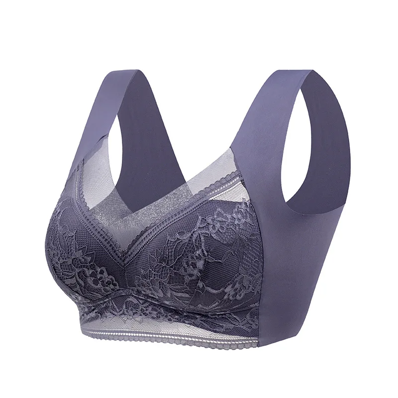 Ice Silk Scarless Pregnant Women's Breastfeeding Bra With No Steel Ring Fixation Lace Beauty Back Large Women's Underwear Vest
Ice Silk Scarless Pregnant Women's Breastfeeding Bra With No Steel Ring Fixation Lace Beauty Back Large Women's Underwear Vest