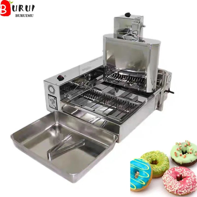 Stainless Steel Doughnut Fryer Mini Donut Making Machine Electric automatic Mini donut machine doughnut maker