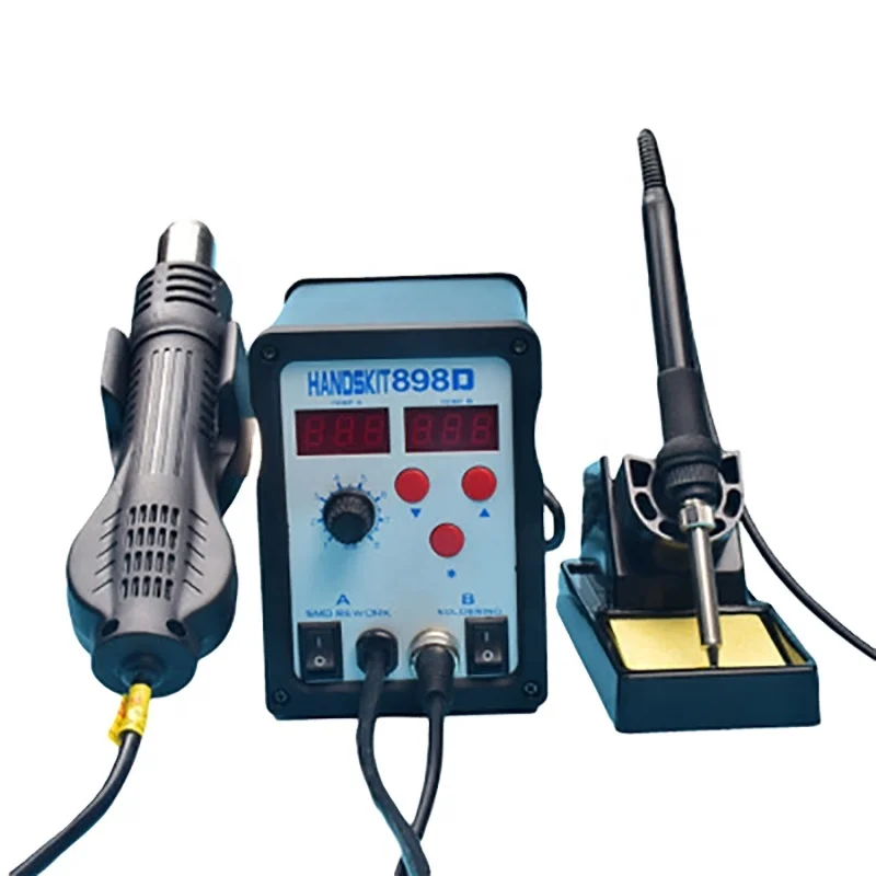 Havya and Estacion De Calor Digital Display 898D Hot air Soldr Soldering Iron for Mobile Phone Repair Desoldering Station
Havya and Estacion De Calor Digital Display 898D Hot air Soldr Soldering Iron for Mobile Phone Repair Desoldering Station
