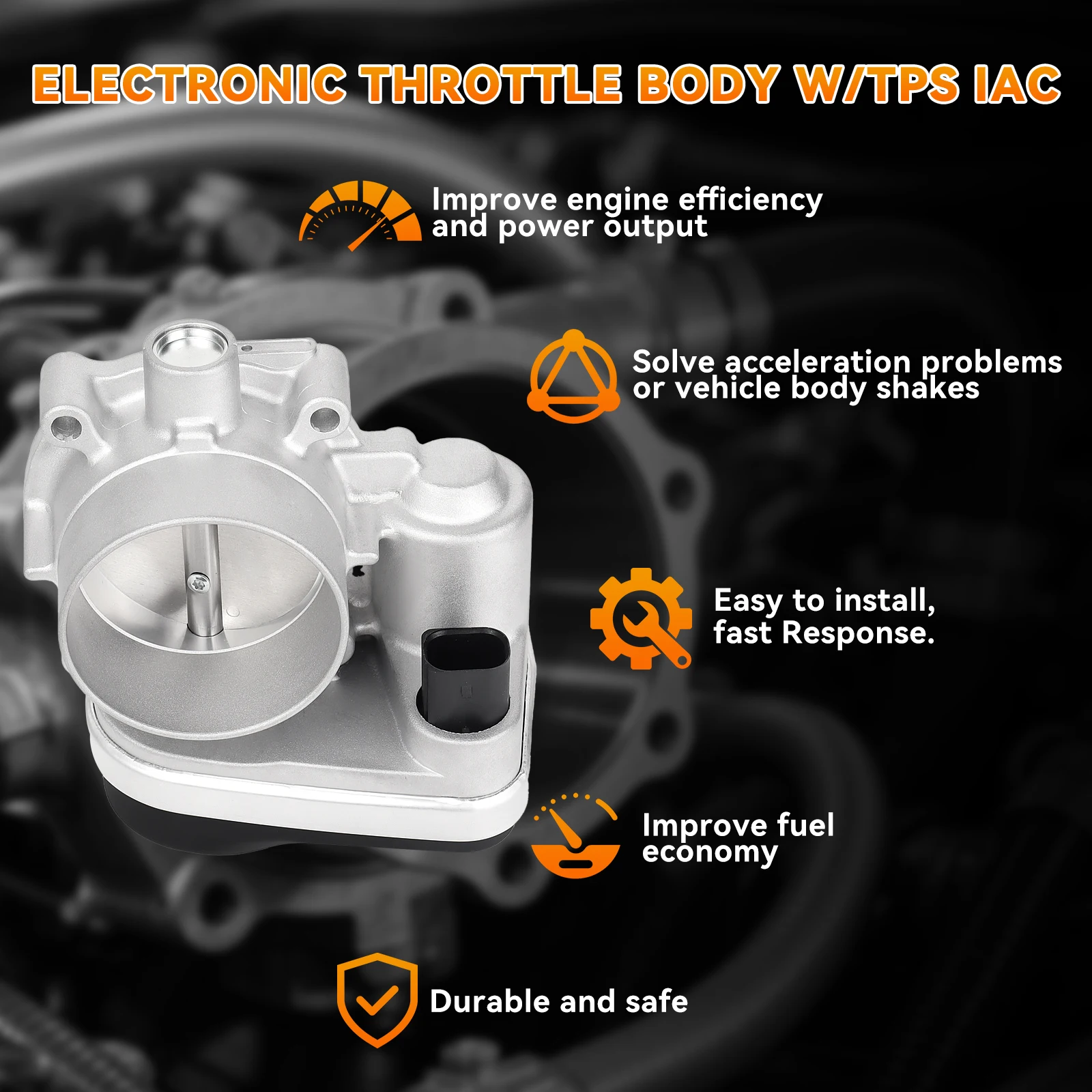 Throttle Body 4591844AC 04591844AD 4861691AA For Chrysler 300 Sebring Dodge Charger Avenger Journey 2.7L 3.5L 4.0L V6 Engine
Throttle Body 4591844AC 04591844AD 4861691AA For Chrysler 300 Sebring Dodge Charger Avenger Journey 2.7L 3.5L 4.0L V6 Engine