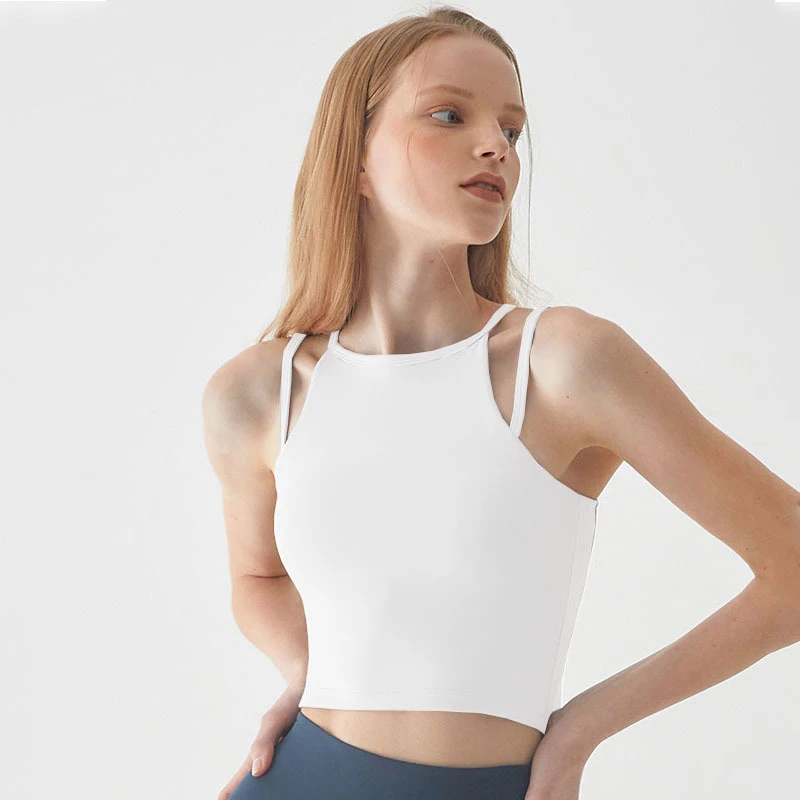 New Women Summer Yoga Bra Padded Crop Tops Sexy Gym Sports Bras Quick Dry Workout Tank Top Breathable Fitness Running Vest
New Women Summer Yoga Bra Padded Crop Tops Sexy Gym Sports Bras Quick Dry Workout Tank Top Breathable Fitness Running Vest