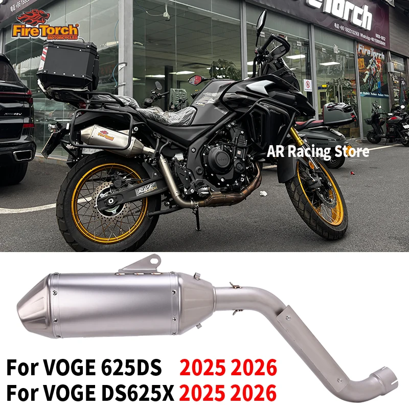 Slip On For VOGE 625DS DS625X DS625 2025 2026 Motorcycle Exhaust Escape Moto Systems 51MM Modified Stainless Steel Tube Muffler
Slip On For VOGE 625DS DS625X DS625 2025 2026 Motorcycle Exhaust Escape Moto Systems 51MM Modified Stainless Steel Tube Muffler