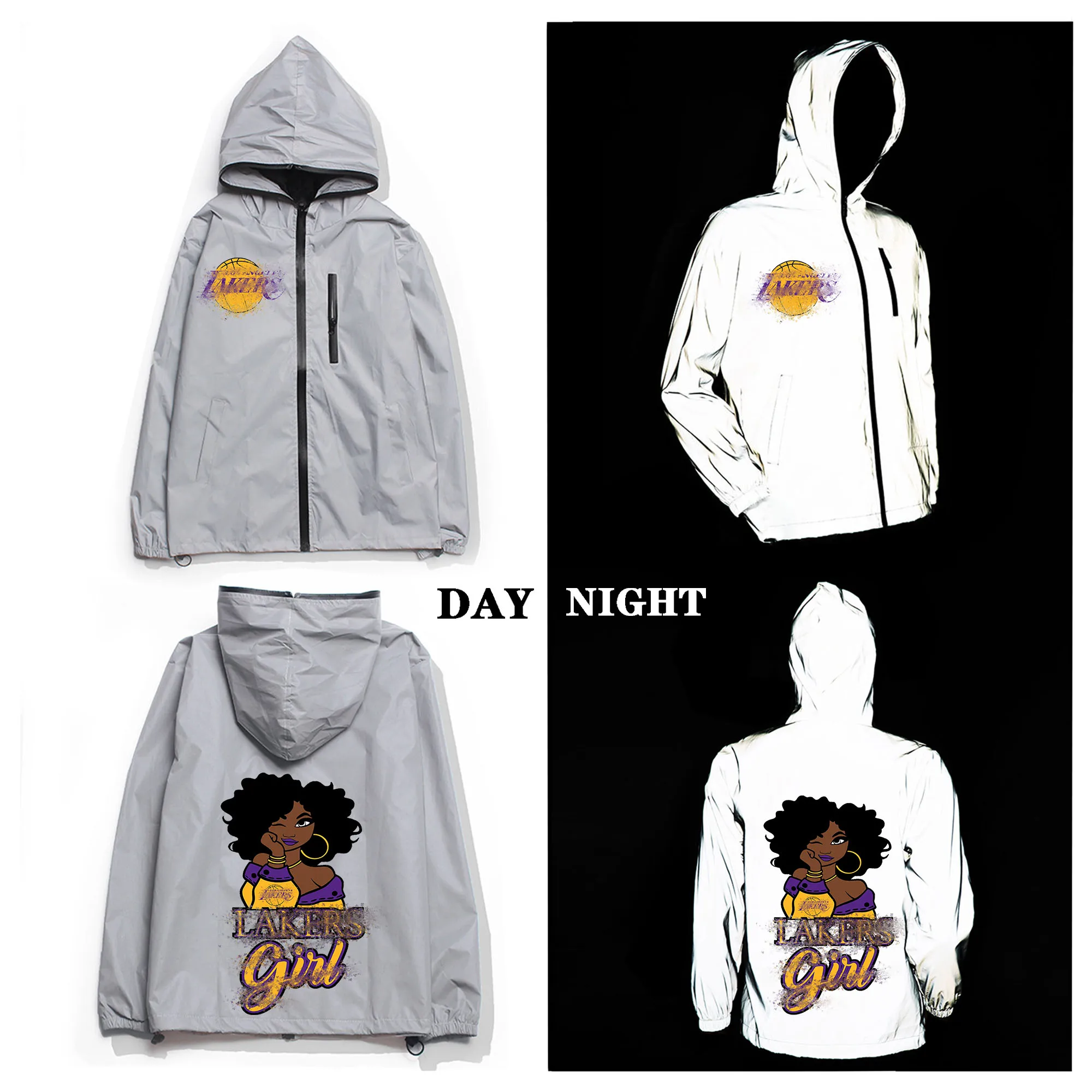 Basketball Los Angeles Reflective Jacket Mens Womens Coat Hooded Windbreaker Run Pocket Jackets L-lakers Zipper Custom Hoodie
Basketball Los Angeles Reflective Jacket Mens Womens Coat Hooded Windbreaker Run Pocket Jackets L-lakers Zipper Custom Hoodie