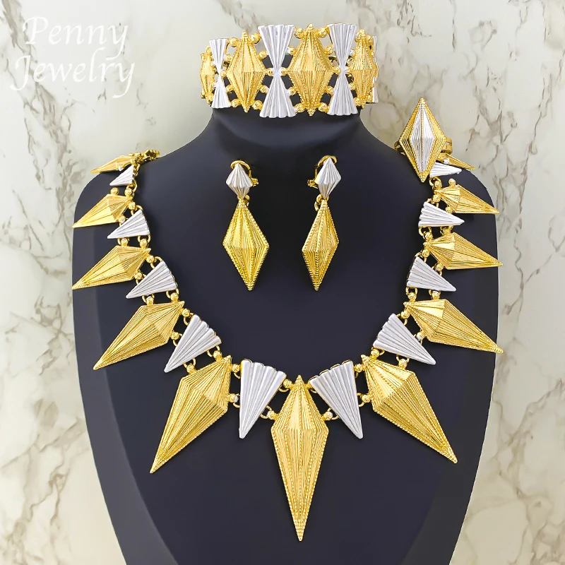 Преувеличенное большое колье, комплект геометрических украшений, массивное ожерелье, серьги-капли, браслет, кольцо, африканские свадебные подарки для свадебной вечеринки
Преувеличенное большое колье, комплект геометрических украшений, массивное ожерелье, серьги-капли, браслет, кольцо, африканские свадебные подарки для свадебной вечеринки