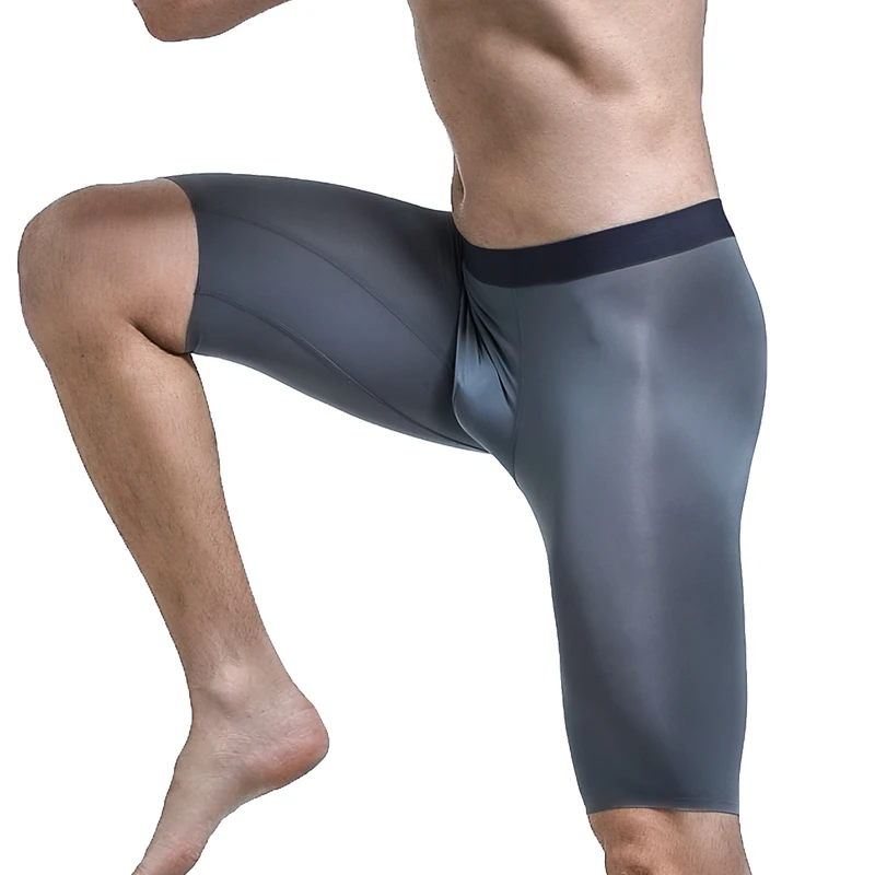 Long Boxer Shorts Ice Silk Quick Dry Anti-Friction Breathable Underpants 1Pcs Men Sports Loose Thin
Long Boxer Shorts Ice Silk Quick Dry Anti-Friction Breathable Underpants 1Pcs Men Sports Loose Thin