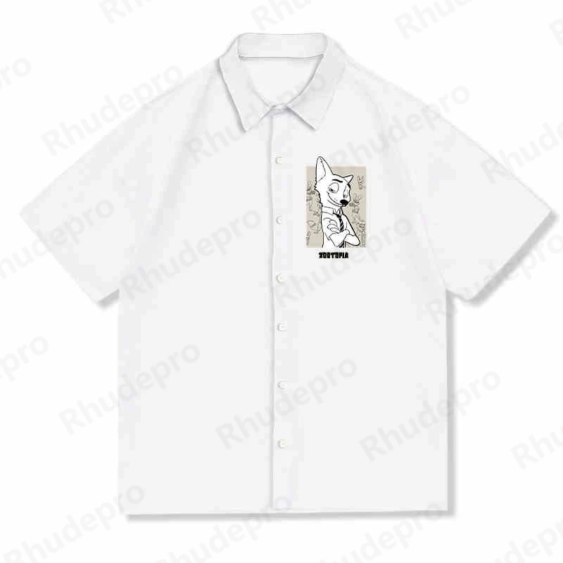 Disney Fashion Zootopia Judy And Nick Printing Hawaiian Shirt Turndown Collar Hawaiian Short Sleeve Shirt Casual Ropa Hombre
Disney Fashion Zootopia Judy And Nick Printing Hawaiian Shirt Turndown Collar Hawaiian Short Sleeve Shirt Casual Ropa Hombre