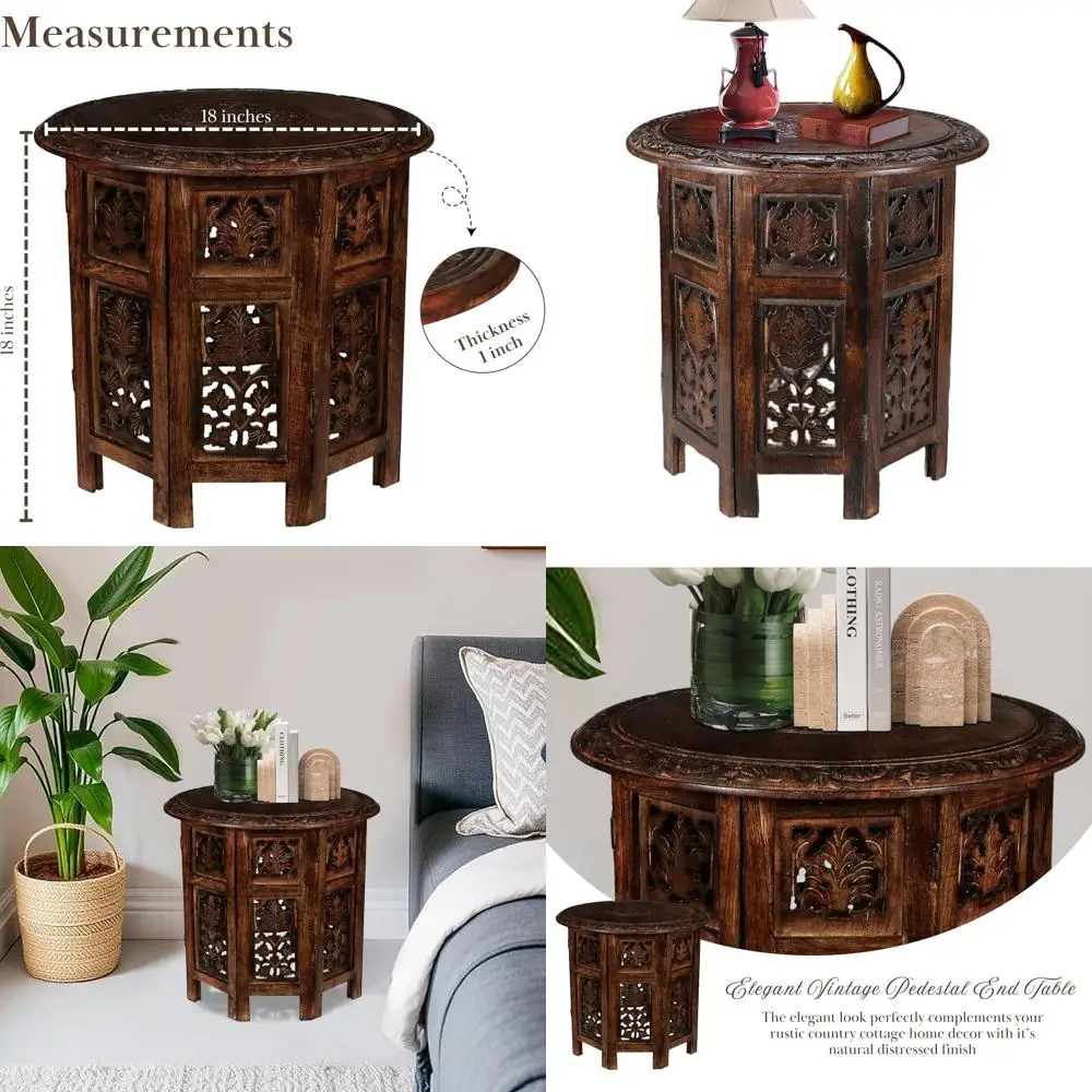 Приставной столик с 18 резными элементами и обожженной отделкой, деревянный алтарный столик, идеально подходит для декора гостиной
Приставной столик с 18 резными элементами и обожженной отделкой, деревянный алтарный столик, идеально подходит для декора гостиной