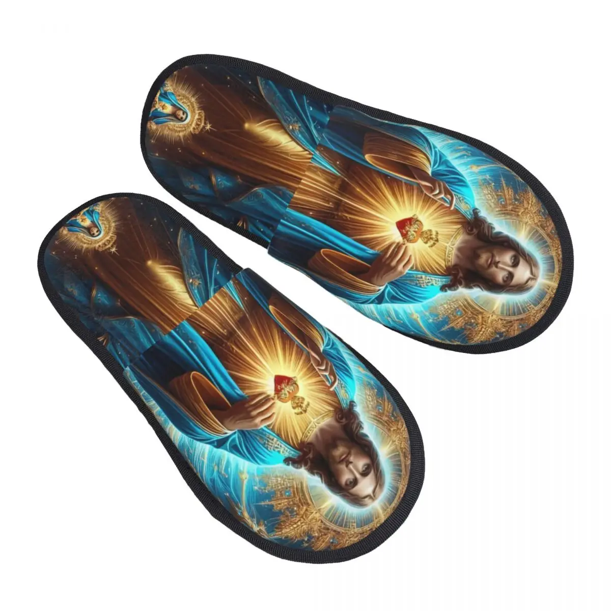 Divine Heart Of Jesus House Slippers Women Soft Memory Foam Slip On Hotel Slipper Shoes
Divine Heart Of Jesus House Slippers Women Soft Memory Foam Slip On Hotel Slipper Shoes