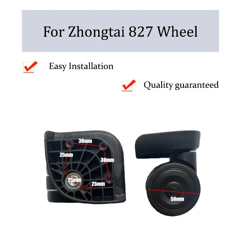 Suitable For Zhongtai 827 Universal Wheel Trolley Case Wheel Replacement Luggage Pulley Sliding Casters Wear-resistant Repair
Suitable For Zhongtai 827 Universal Wheel Trolley Case Wheel Replacement Luggage Pulley Sliding Casters Wear-resistant Repair