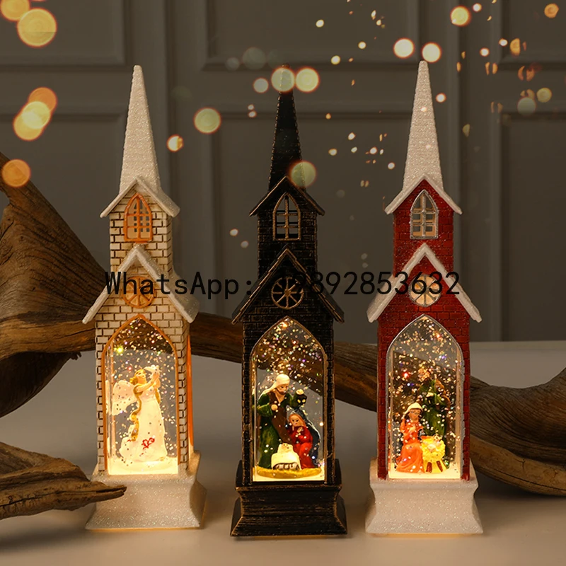 XL Christmas Scene Decorations Glowing Interior Snow House Small Lanterns Window Display Tabletop Ornaments
XL Christmas Scene Decorations Glowing Interior Snow House Small Lanterns Window Display Tabletop Ornaments