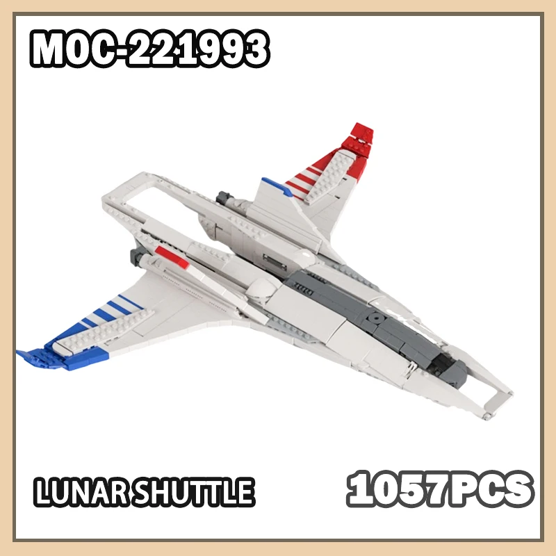 MOC-221993 Научная фантастика Фильм DIY Серия LUNAR Shuttle Future Sense Набор строительных блоков Технические друзья Креативные подарки 1057P
MOC-221993 Научная фантастика Фильм DIY Серия LUNAR Shuttle Future Sense Набор строительных блоков Технические друзья Креативные подарки 1057P