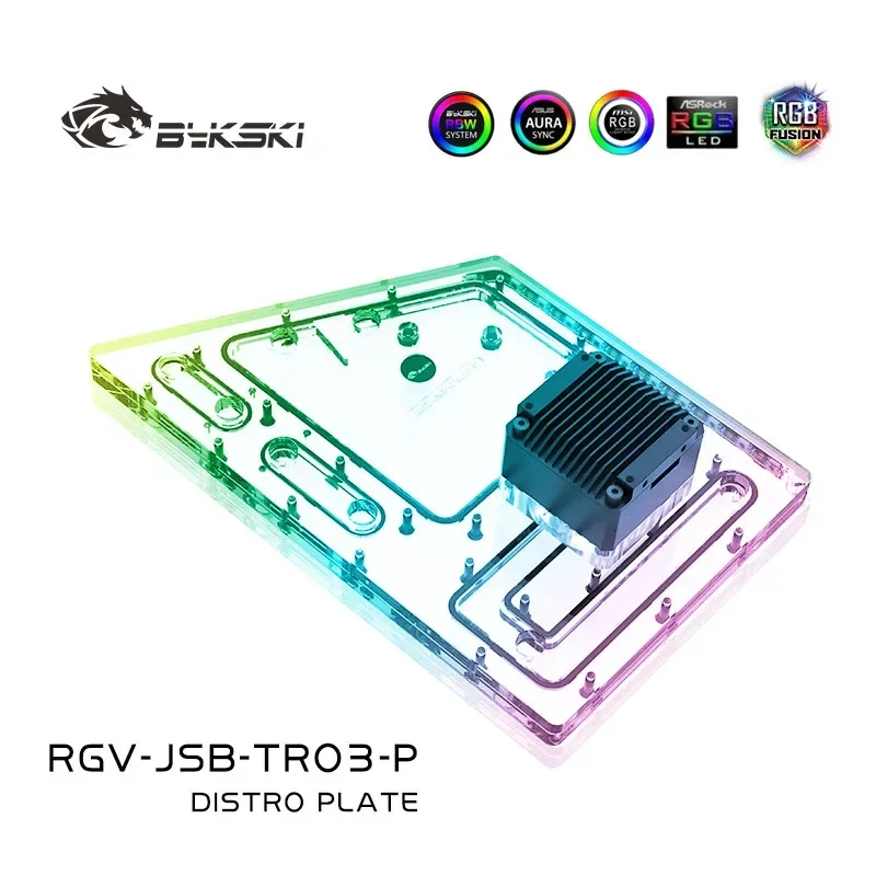 Bykski RGV-JSB-TR03-P, распределительная пластина для корпуса JONSBO TR03, резервуарный насос для доски Waterway для системы водяного охлаждения ПК
Bykski RGV-JSB-TR03-P, распределительная пластина для корпуса JONSBO TR03, резервуарный насос для доски Waterway для системы водяного охлаждения ПК